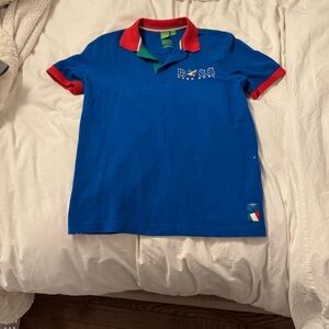 BOSS Blue Polo Shirt